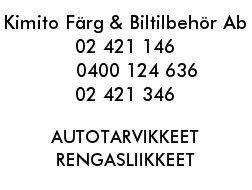 Kimito Färg & Biltillbehör Ab logo